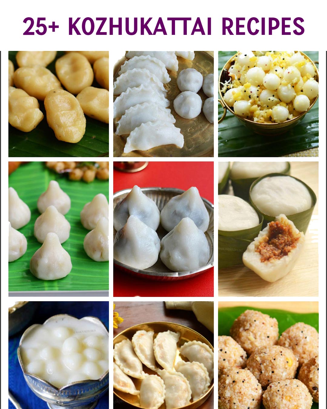 Kozhukattai Recipe Cake Baking